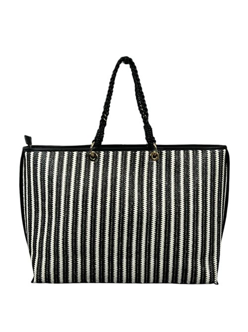 ROCCO BAROCCO BAG WHITE/BLACK ROCCO BAROCCO | RBRB11002BLACK